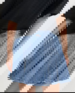 Diesel fustă din denim DE-SPIKI-S