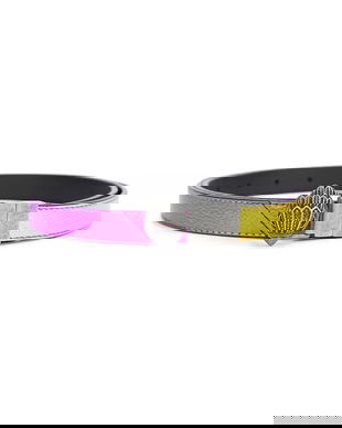 Kurt Geiger London curea reversibilă pentru femei, din piele Eagle Belt