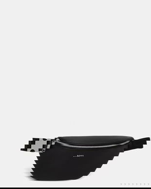 BOSS borsetă de umăr pentru bărbați, din piele