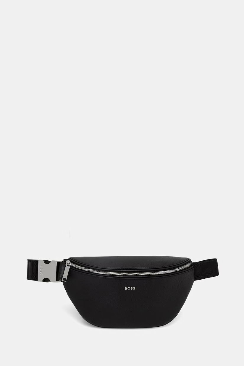 BOSS borsetă de umăr pentru bărbați, din piele