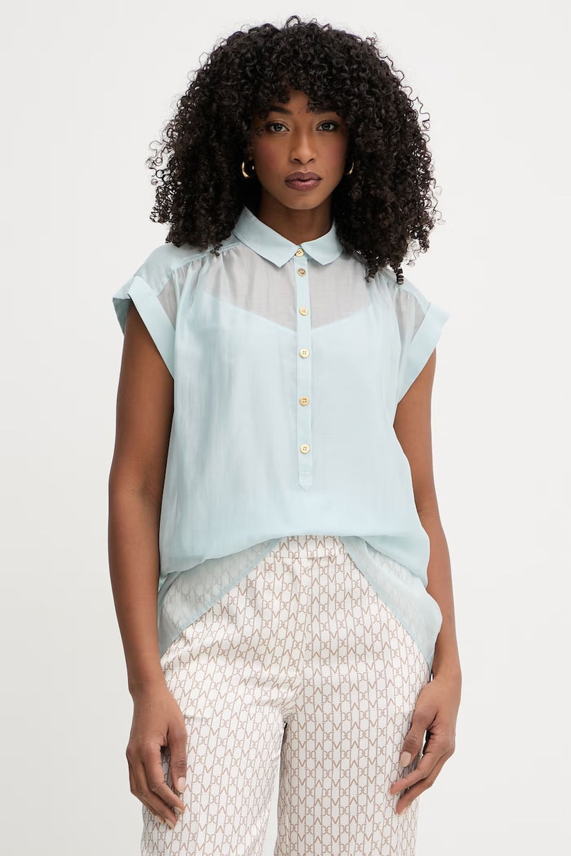 Marciano by Guess bluză tip cămașă pentru femei,cu lyocell TEA