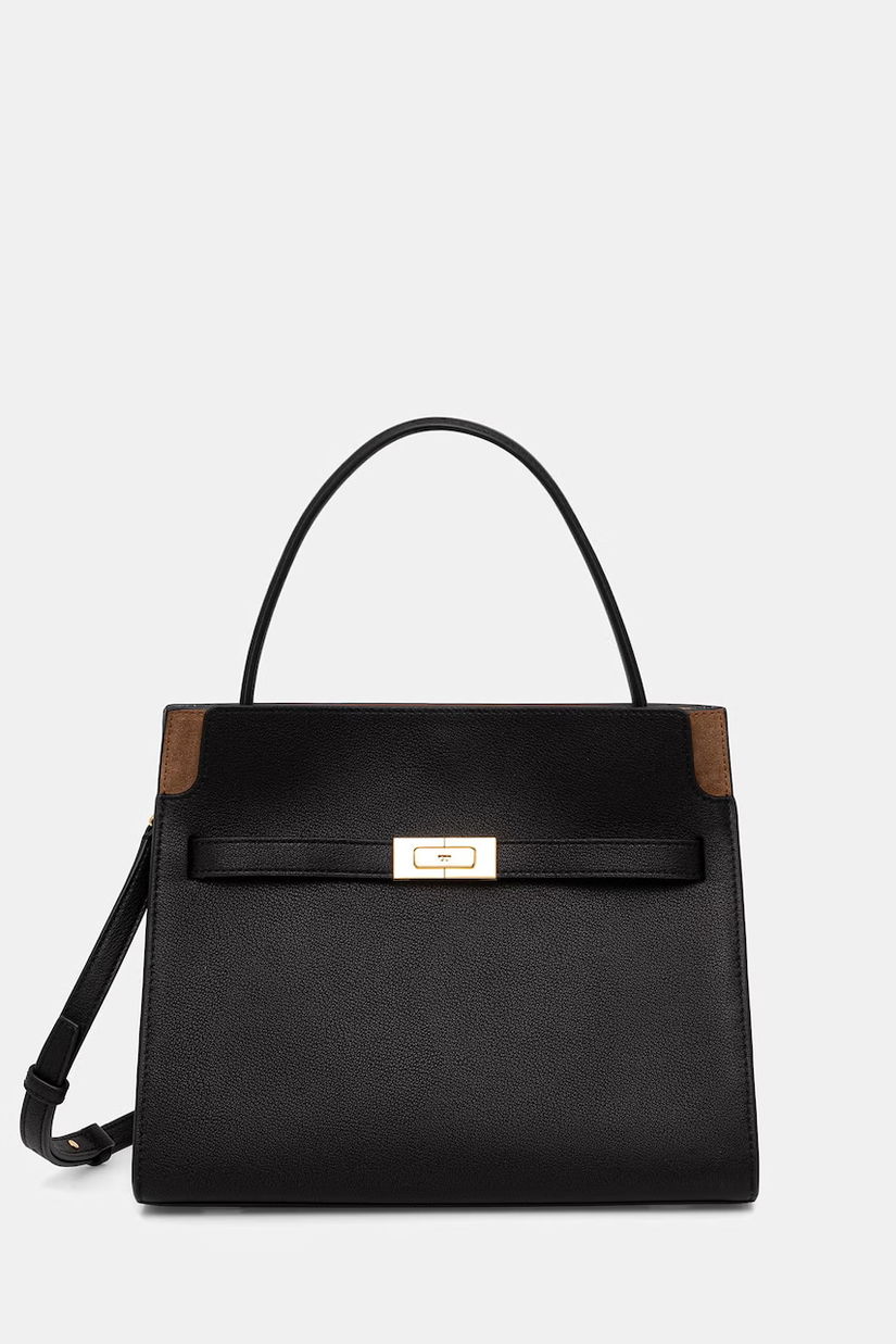 Tory Burch geantă crossbody pentru femei, din piele Lee Radziwill