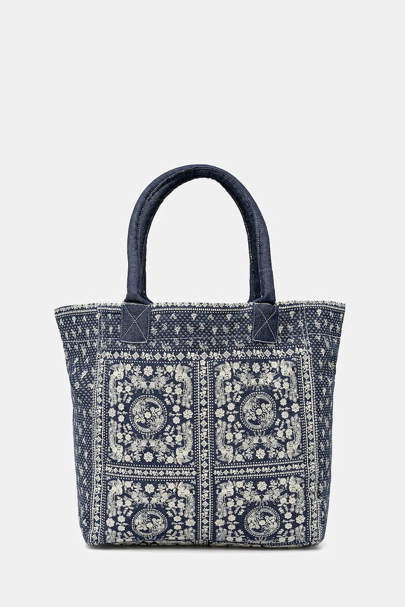 Hoss Intropia geantă shopper pentru femei, din denim