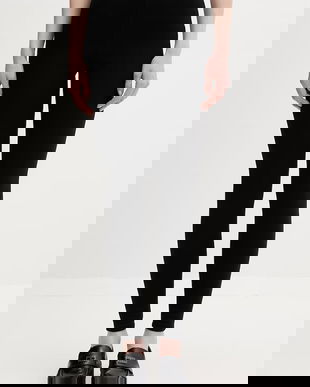 Tommy Jeans colanți pentru femei, cu vâscoză