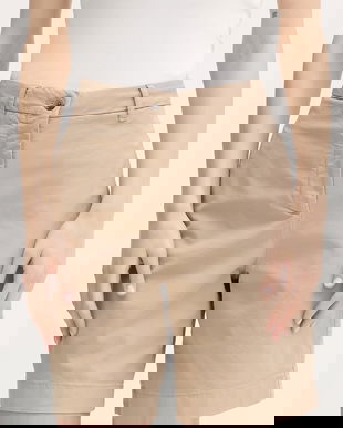 Tommy Hilfiger pantaloni scurți chinos de femei din bumbac