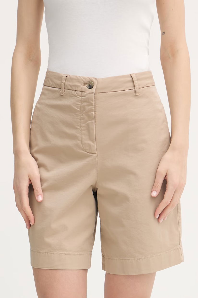 Tommy Hilfiger pantaloni scurți chinos de femei din bumbac