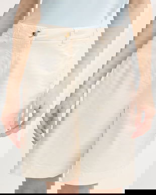 Tommy Hilfiger pantaloni scurți chinos de damă cu bumbac