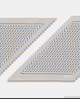 BOSS batistă de buzunar pentru bărbați, din mătase POCKET SQ. ONE