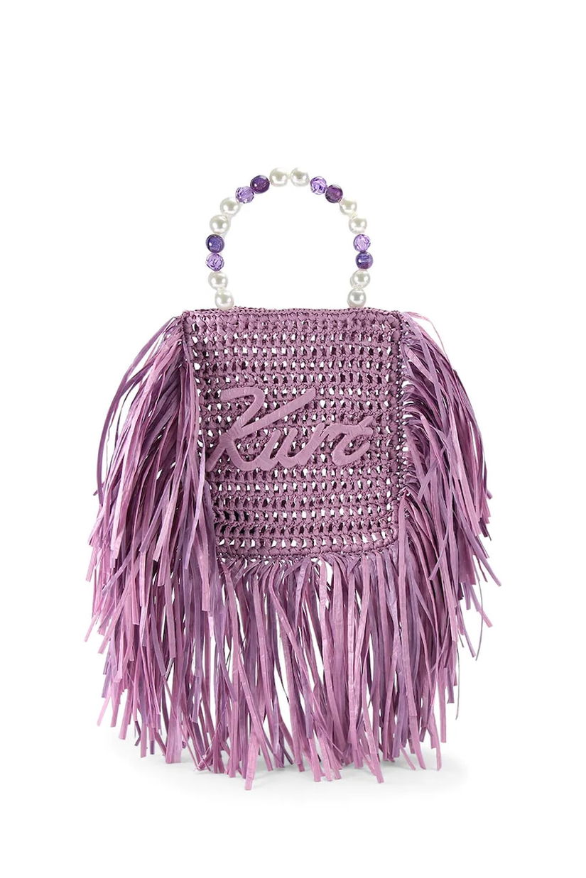 Kurt Geiger London geantă pentru femei Kurt Mini Tote Fringe