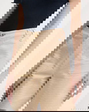 U.S. Polo Assn. pantaloni scurți pentru femei, din bumbac cu elastan CHINO