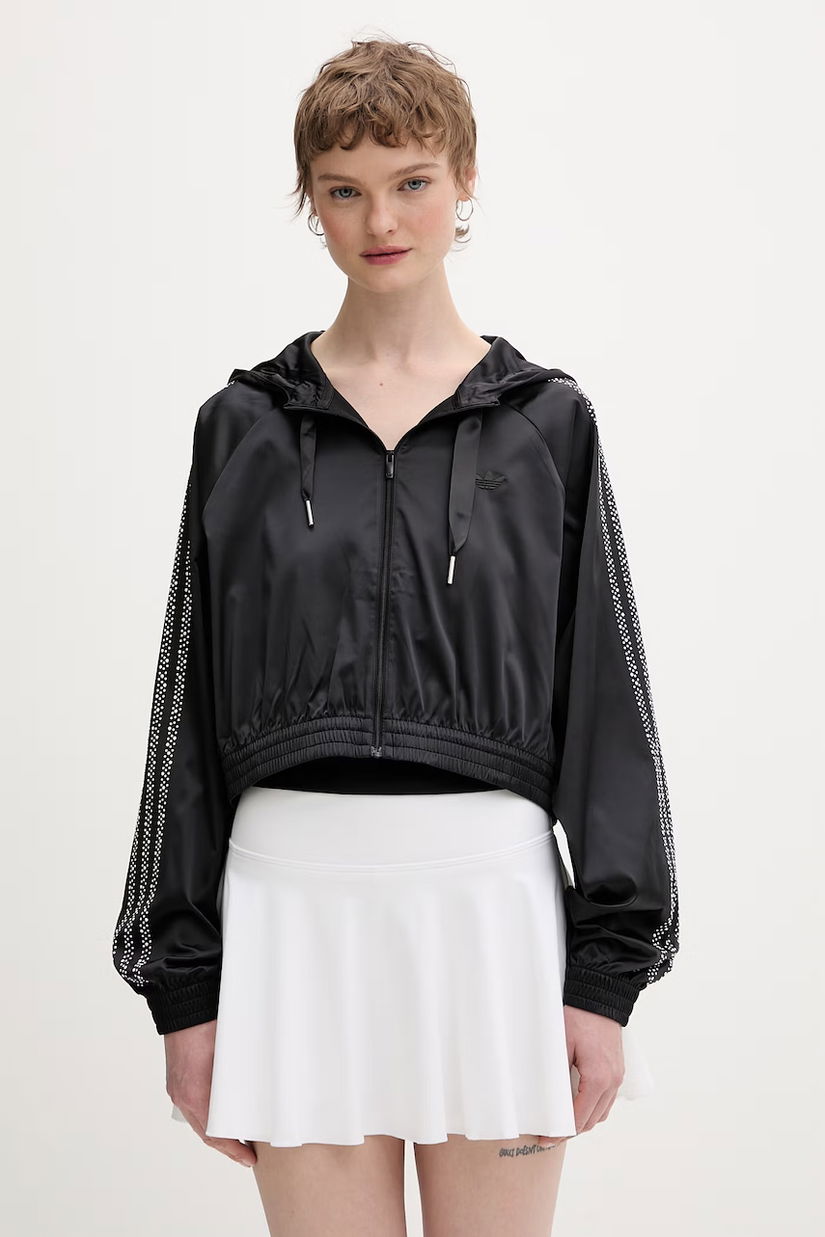 adidas Originals hanorac cu fermoar pentru femei Pearl