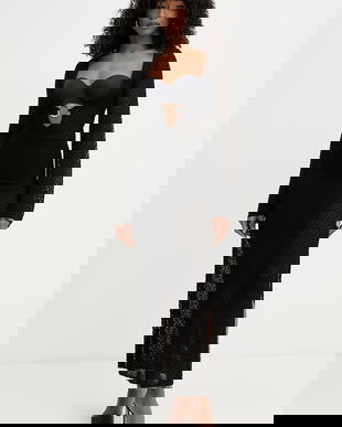 Bardot rochie de vară cu vâscoză