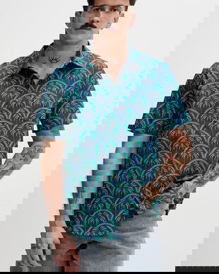 Hurley cămașă pentru bărbați, cu amestec de bumbac