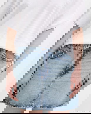 Guess Jeans fustă din denim