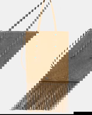 Pinko geantă crossbody pentru femei, din piele întoarsă