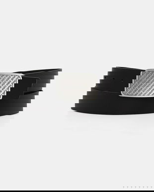 HUGO curea pentru bărbați, din piele Giacob_Sz40