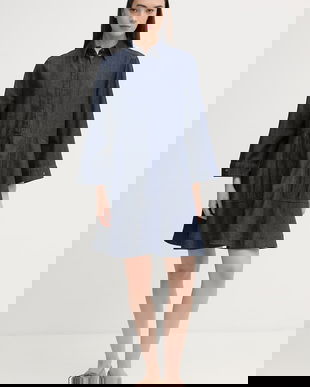 United Colors of Benetton rochie din denim