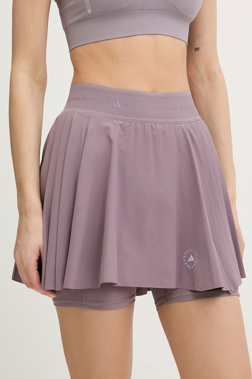 Adidas by Stella McCartney fustă plisată