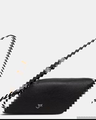 Pinko geantă crossbody pentru femei, din piele