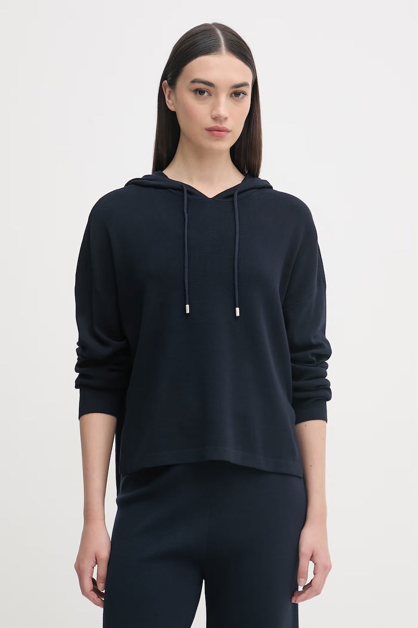 United Colors of Benetton hanorac cu glugă pentru femei,cu vâscoză