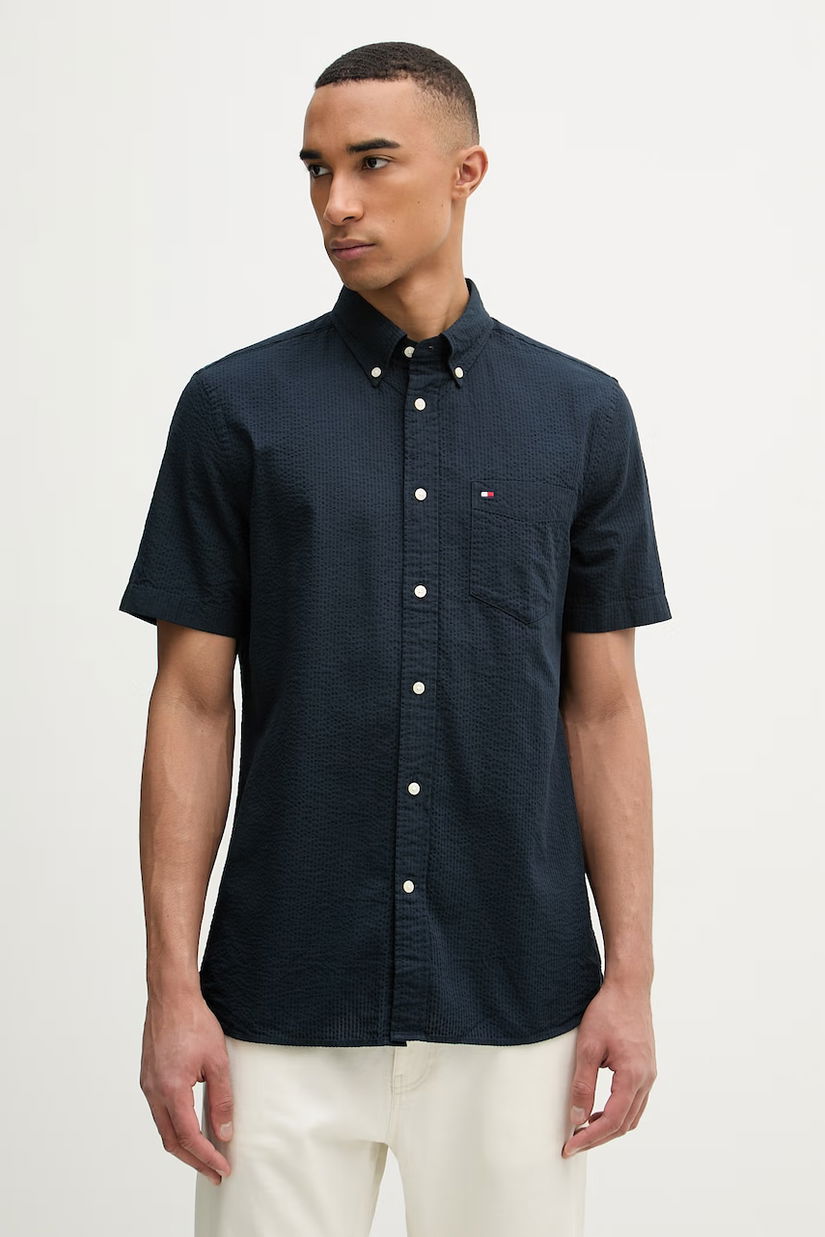 Tommy Hilfiger cămașă pentru bărbați, din bumbac