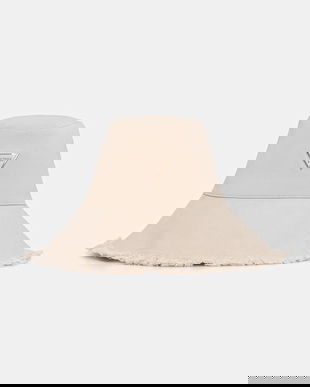 Guess bucket hat pentru femei, din bumbac SALLY