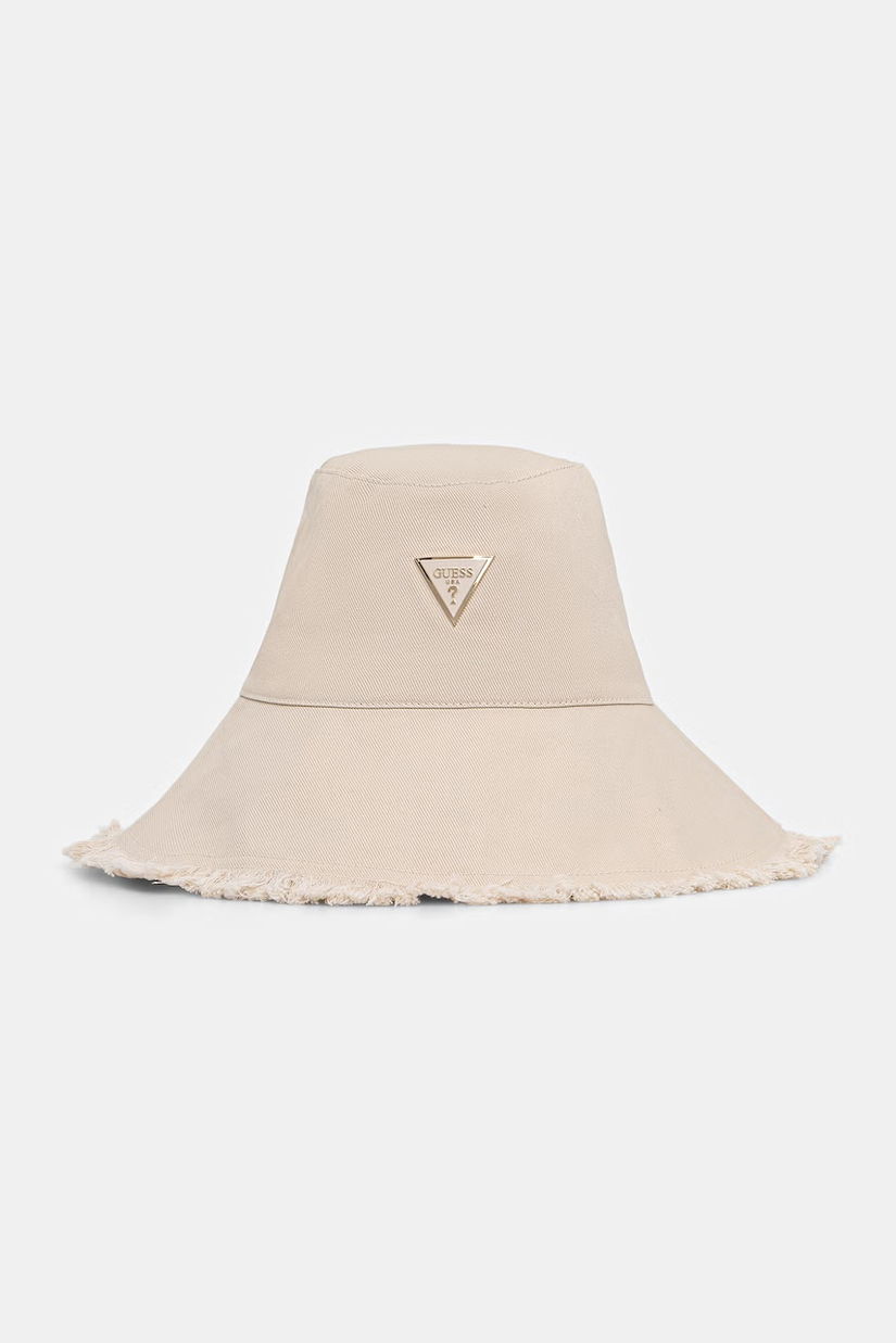 Guess bucket hat pentru femei, din bumbac SALLY