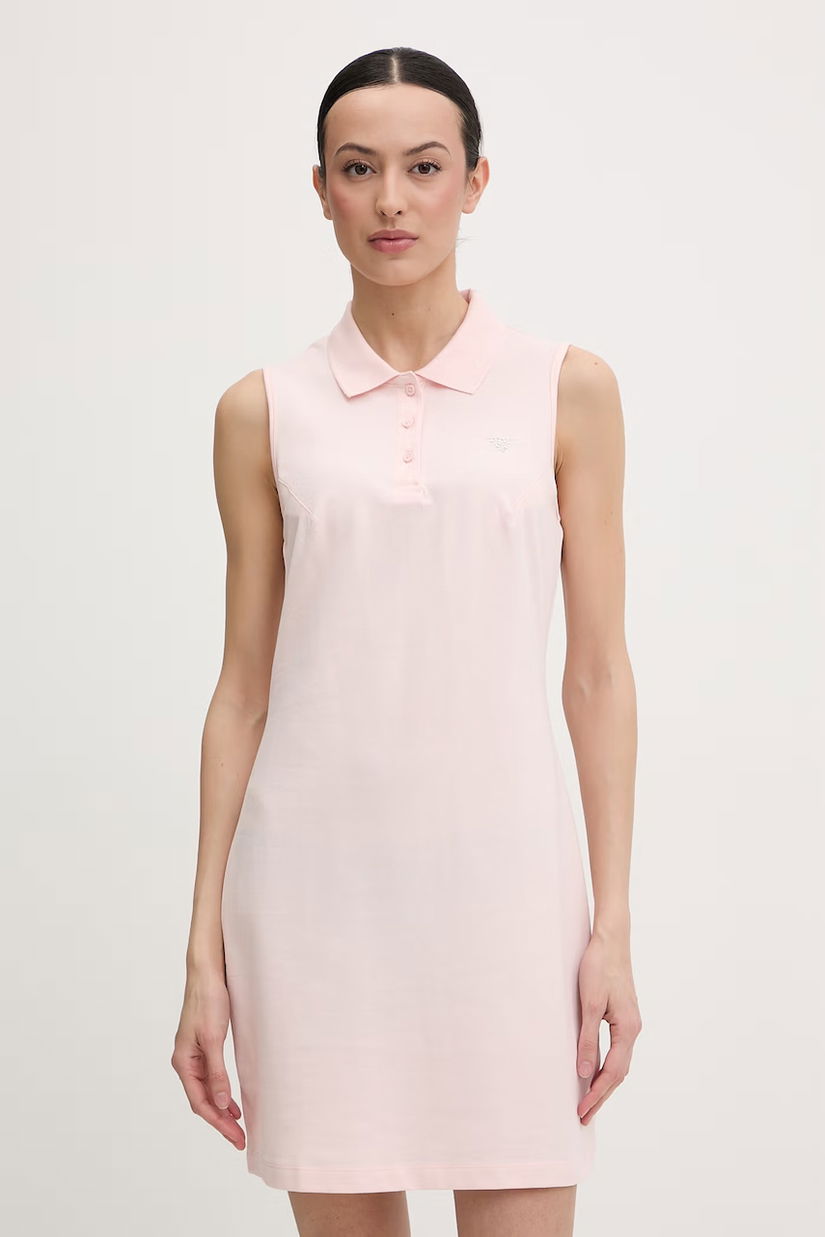 Guess rochie bumbac cu elastan SILVY