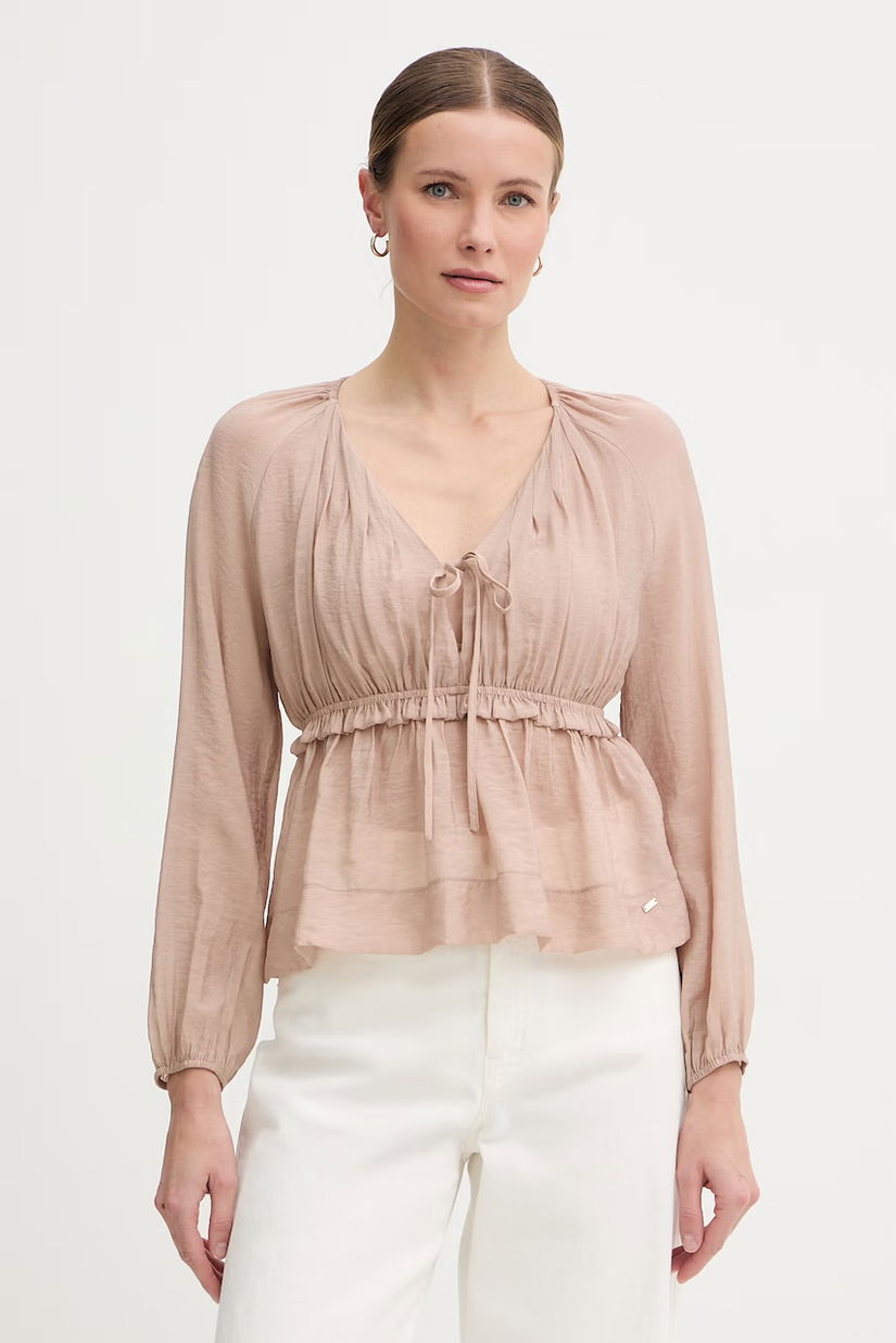 Gaudi bluză cu amestec de vâscoză