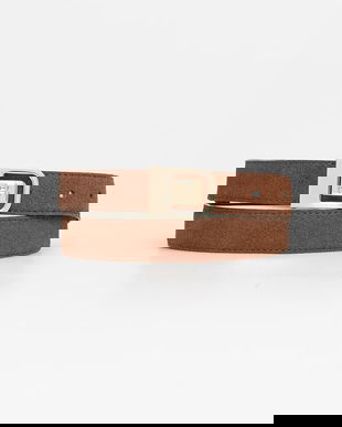 BOSS curea pentru femei, din piele întoarsă B_Icon_Frm_Sr25_sdp