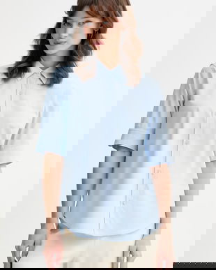 HUGO cămașă de femei din bumbac