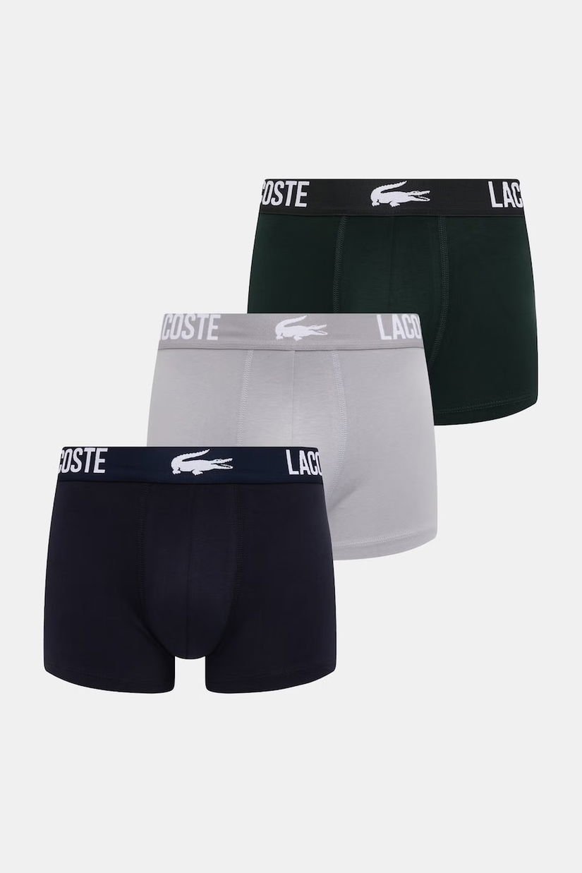 Lacoste boxeri bărbați bumbac cu elastan pachet de 3