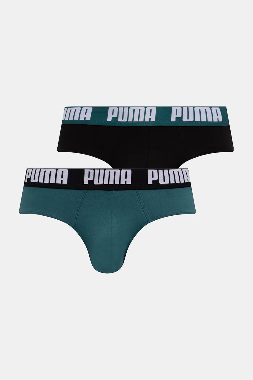 Puma slip bărbați bumbac cu elastan Everyday Brief pachet de 2