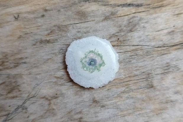 Cabochon cuart solar, 23 mm