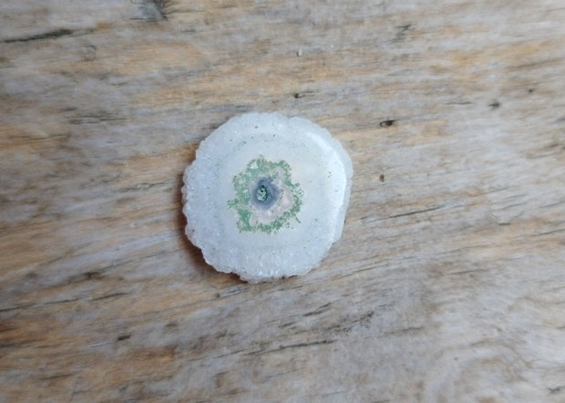 Cabochon cuart solar, 23 mm