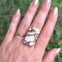 Inel Jasp mookait breciat si Argint 925 - IN1335 - Bijuterii cadou, bijuterii jasp, inel pietre semipretioase, cristale vindecatoare, cadou sotie, inel cadou, inel statement reglabil, cristaloterapie, cristale vindecatoare