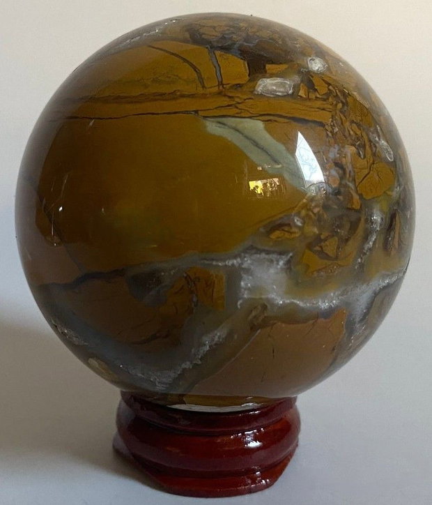 Agat Indonezia - Sfera piatra semipretioasa