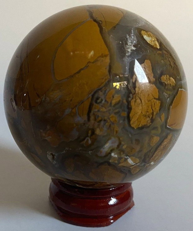 Agat Indonezia - Sfera piatra semipretioasa