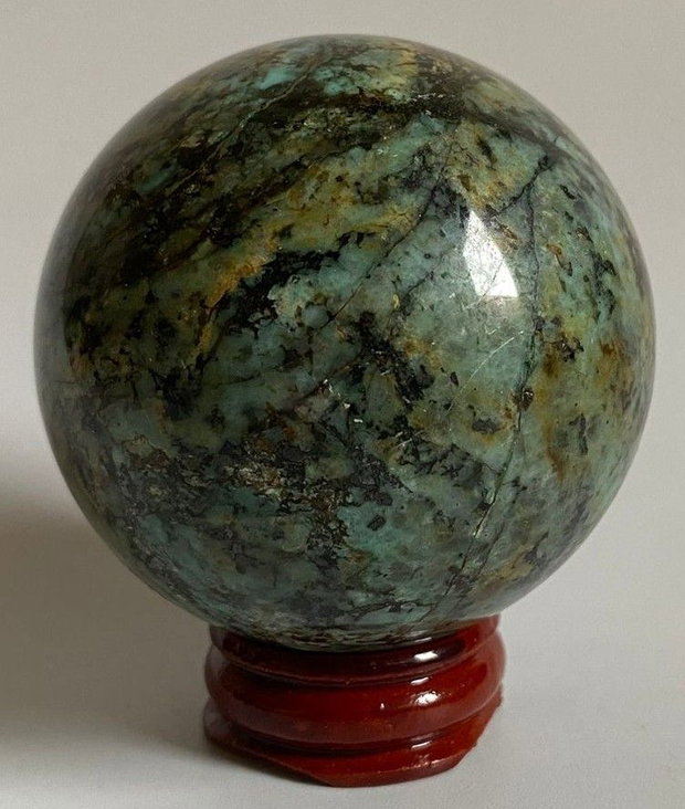 Turcoaz Verde - Sfera din piatra semipretioasa