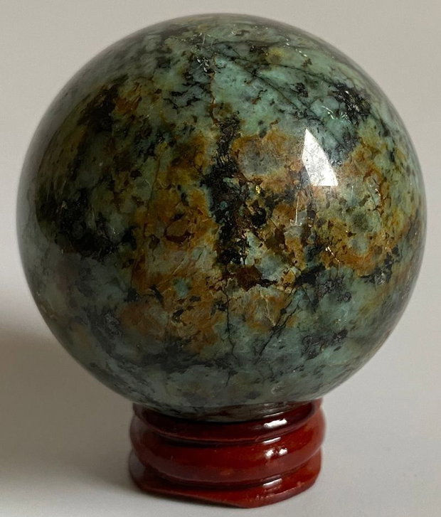 Turcoaz Verde - Sfera din piatra semipretioasa