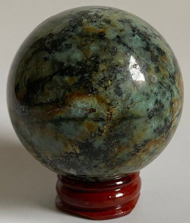 Turcoaz Verde - Sfera din piatra semipretioasa