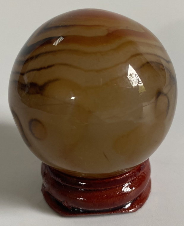 Agat Sardonyx - Sfera piatra semipretioasa