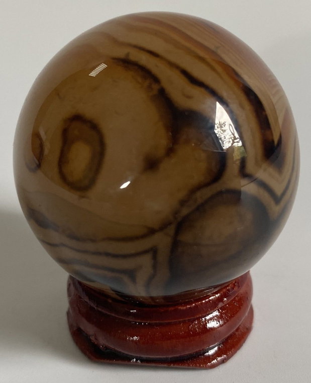 Agat Sardonyx - Sfera piatra semipretioasa