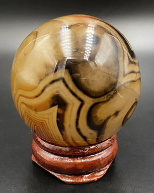 Agat Sardonyx - Sfera piatra semipretioasa