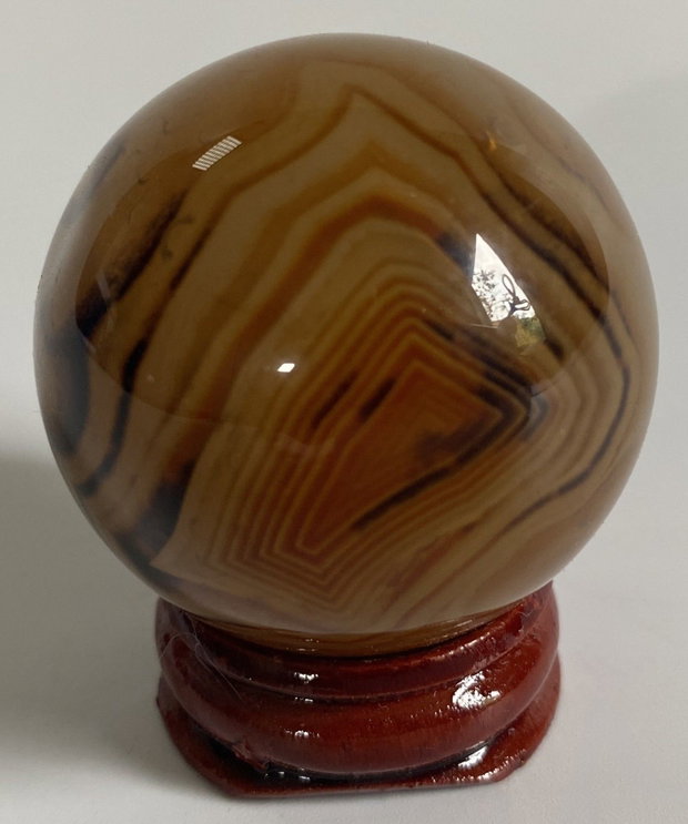 Agat Sardonyx - Sfera piatra semipretioasa