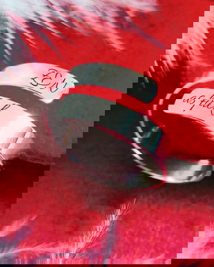 Inel reglabil din argint 92.5 ZEN AS FUCK