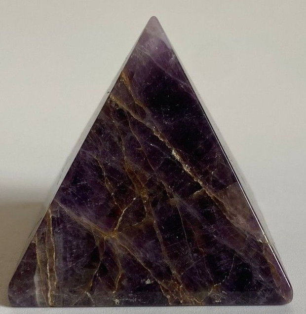 Ametist Chevron - Piramida piatra semipretioasa