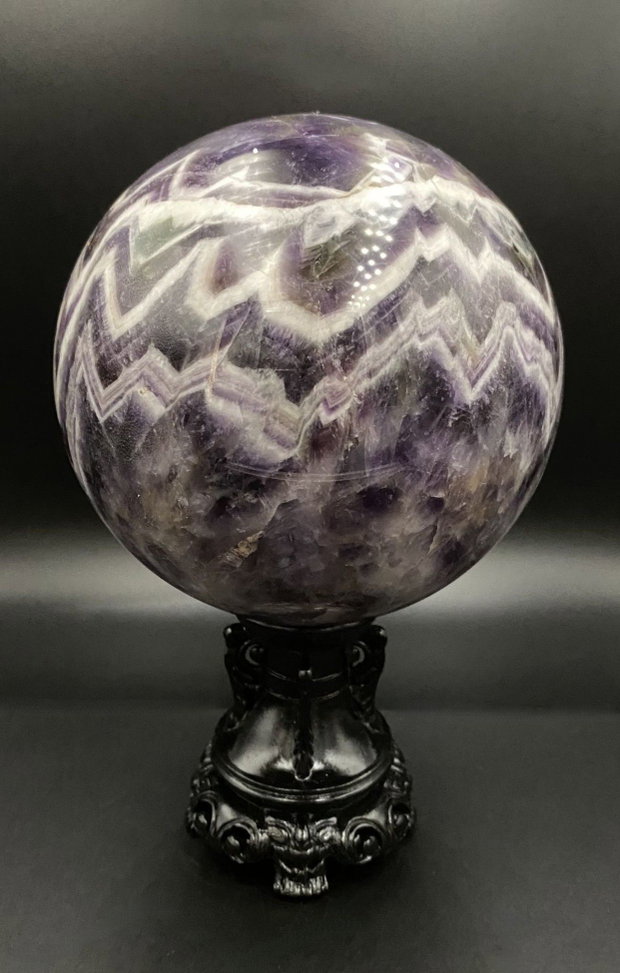 Ametist Dream (Chevron) - Sfera piatra semipretioasa
