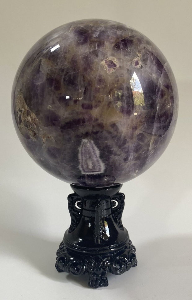 Ametist Dream (Chevron) - Sfera piatra semipretioasa