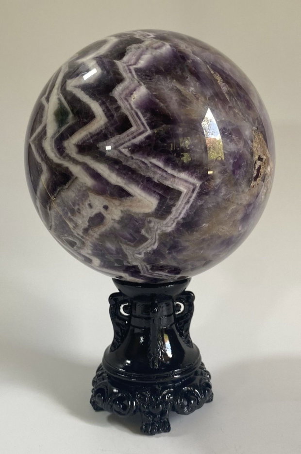 Ametist Dream (Chevron) - Sfera piatra semipretioasa